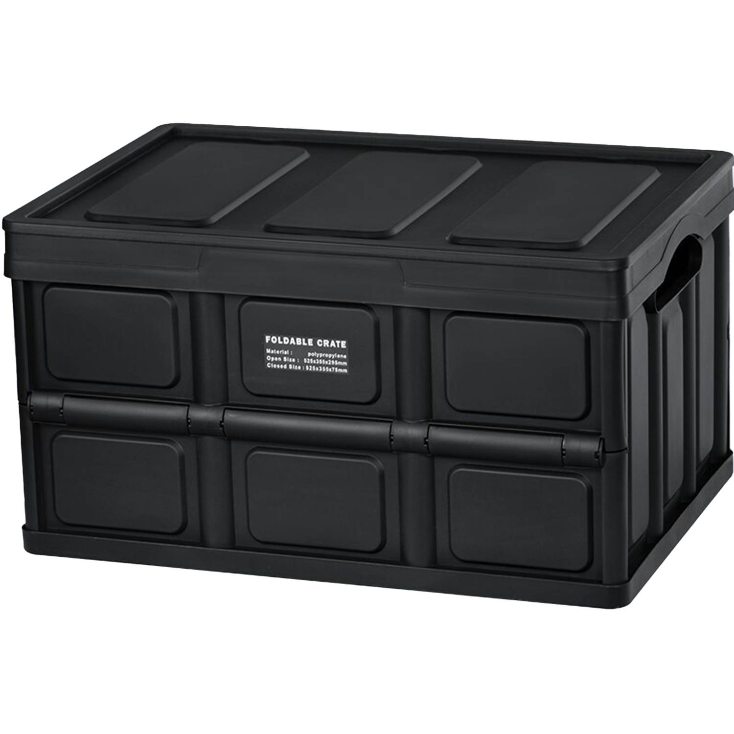 Foldable Plastic Storage Box, Car Trunk & Outdoor Organizer 5