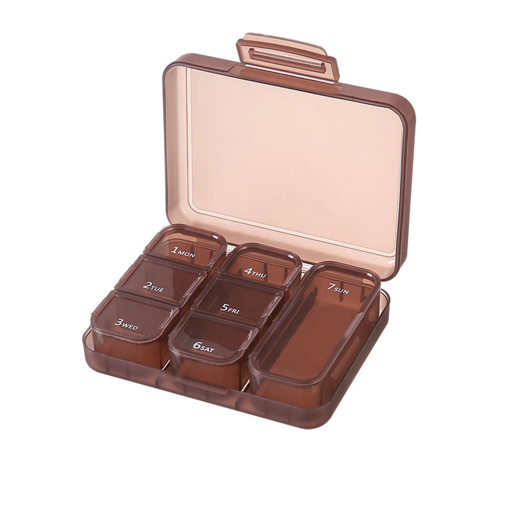 Portable Multi Grid Pill Box 5