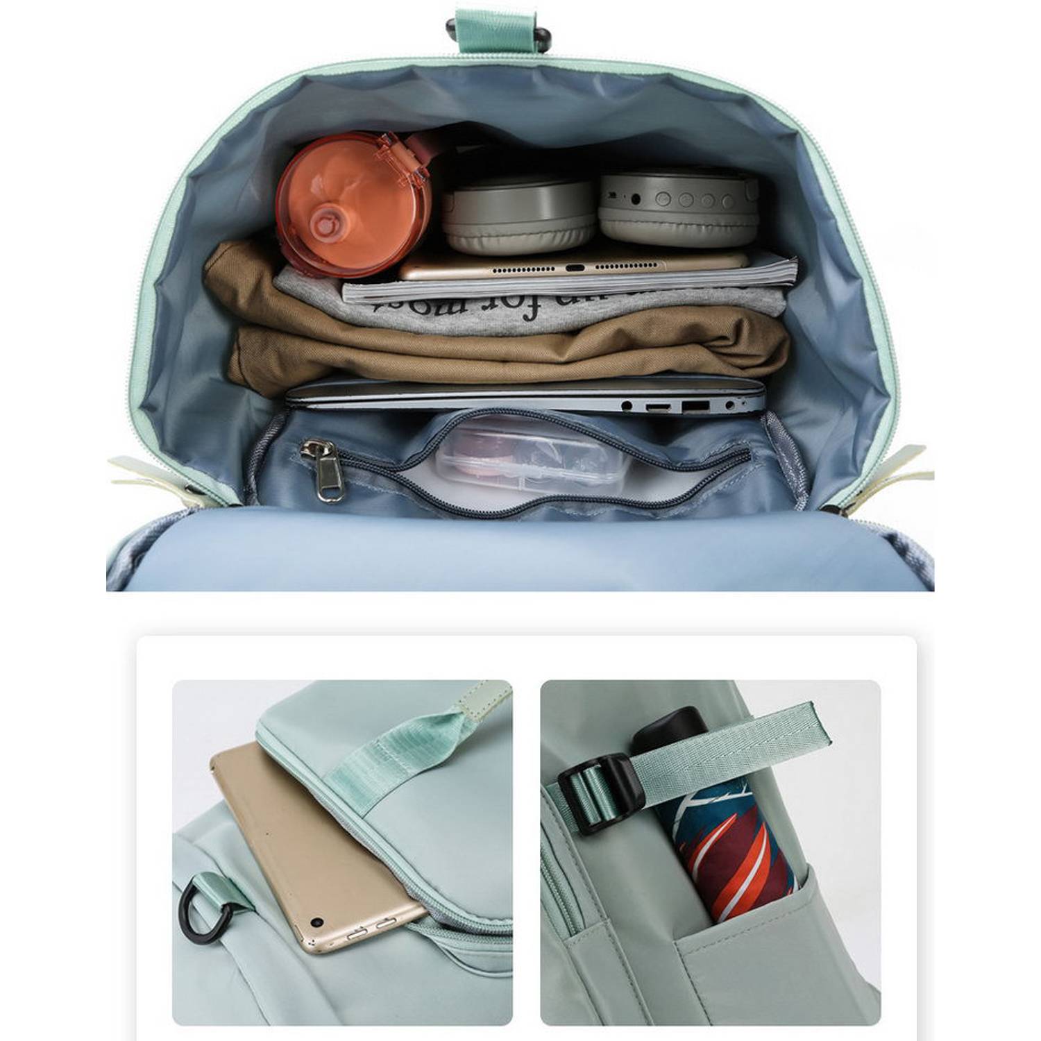 Handheld Large Capacity Lightweight Travel Backpack 16