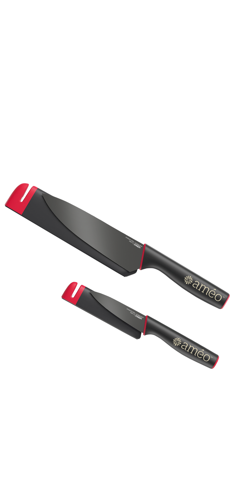 Joseph Joseph® Slice&Sharpen™ 2 Knives w/ Sheaths 6