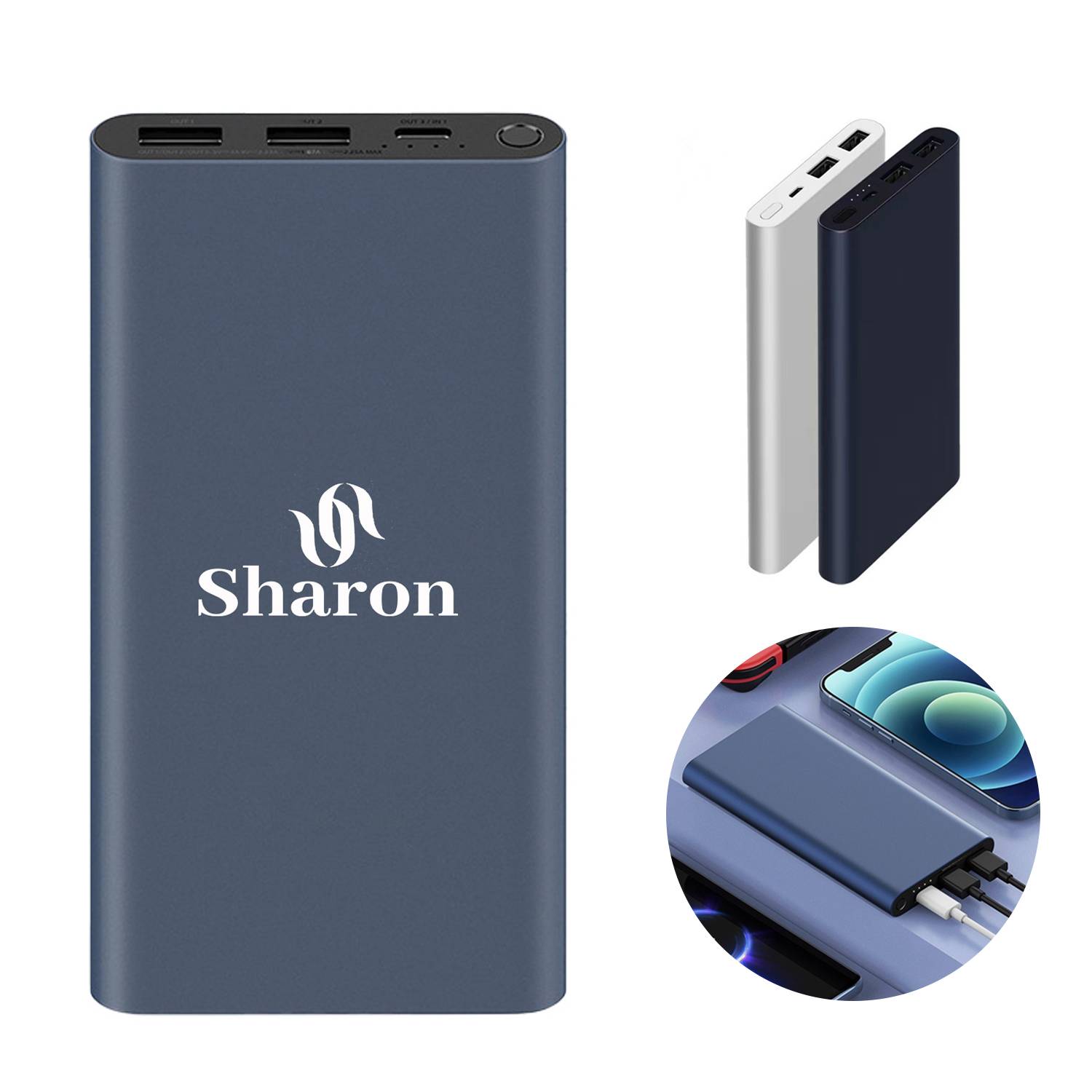 Aluminum power bank 2