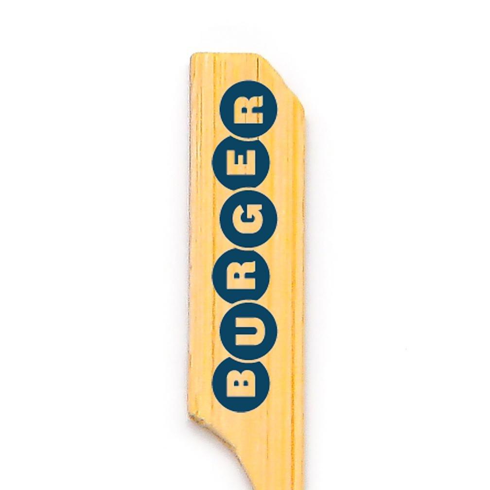 6 Inch Custom Skewers - Boat Oar Picks - Color Printing 5