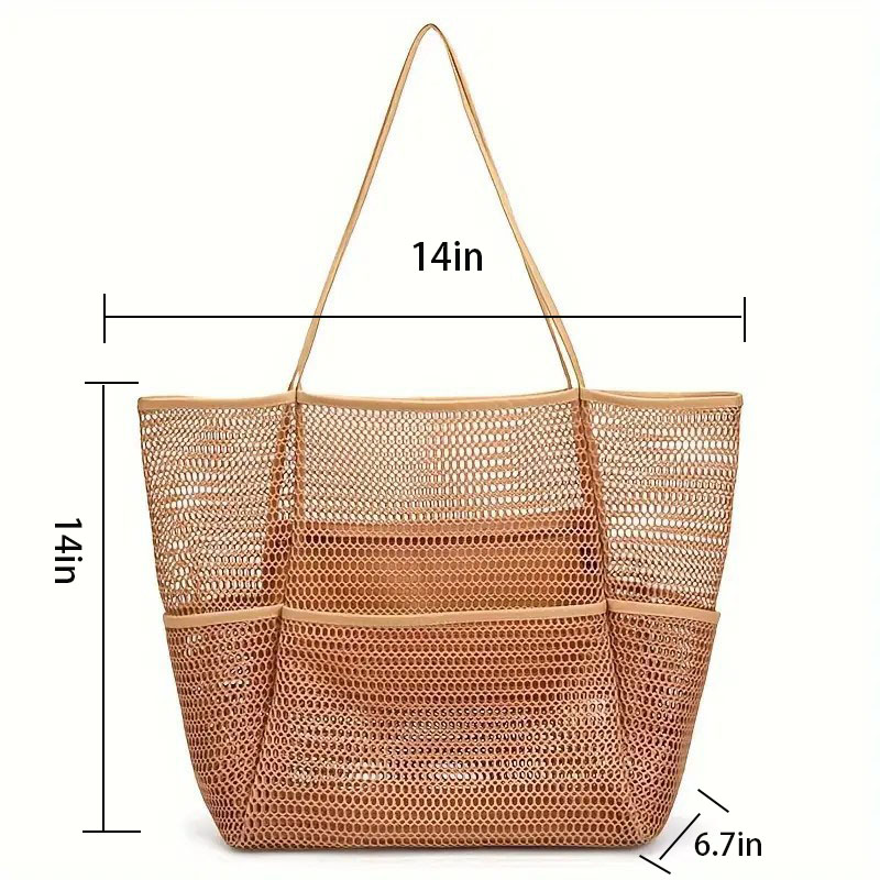 Beach Mesh Tote Bag 4