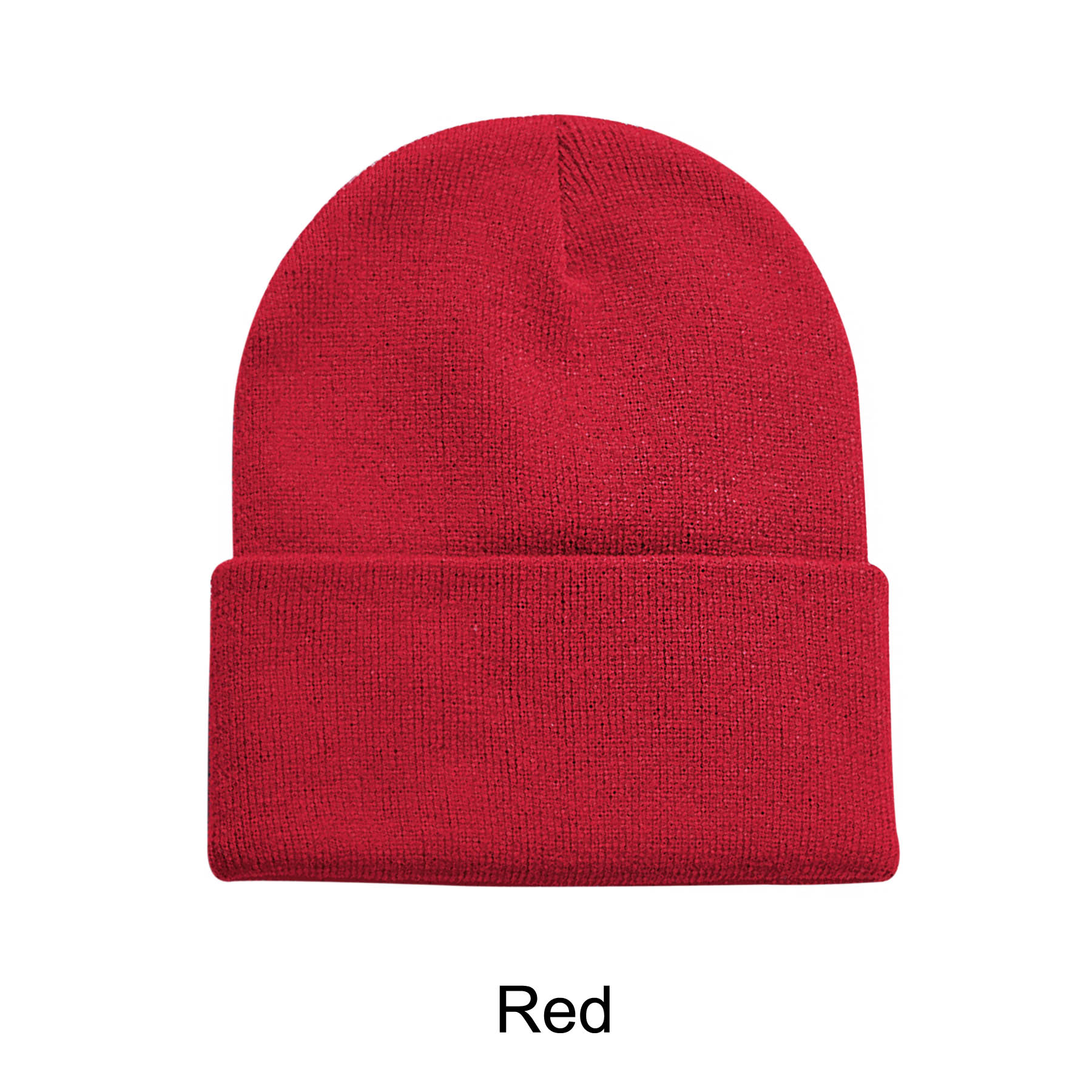 12" Acrylic Knit Beanie 1