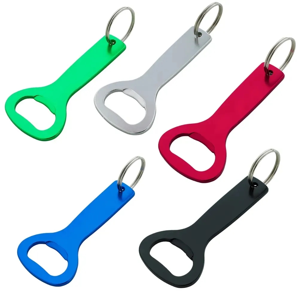 Flat Top Bottle Opener Keychain 9