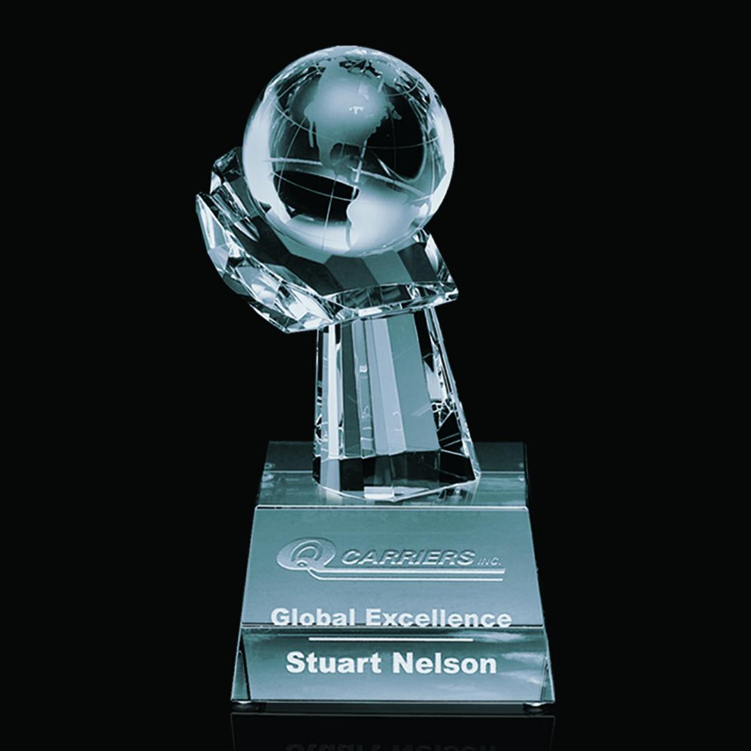 Globe on Hand Award 5