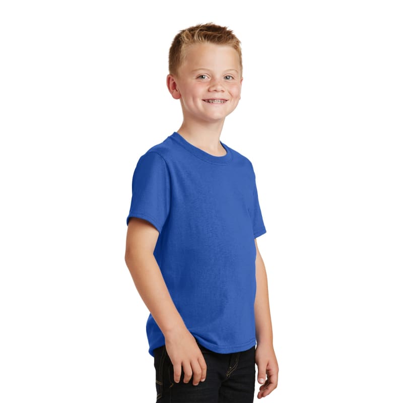 Port & Company - Youth Core Cotton Tee. 44
