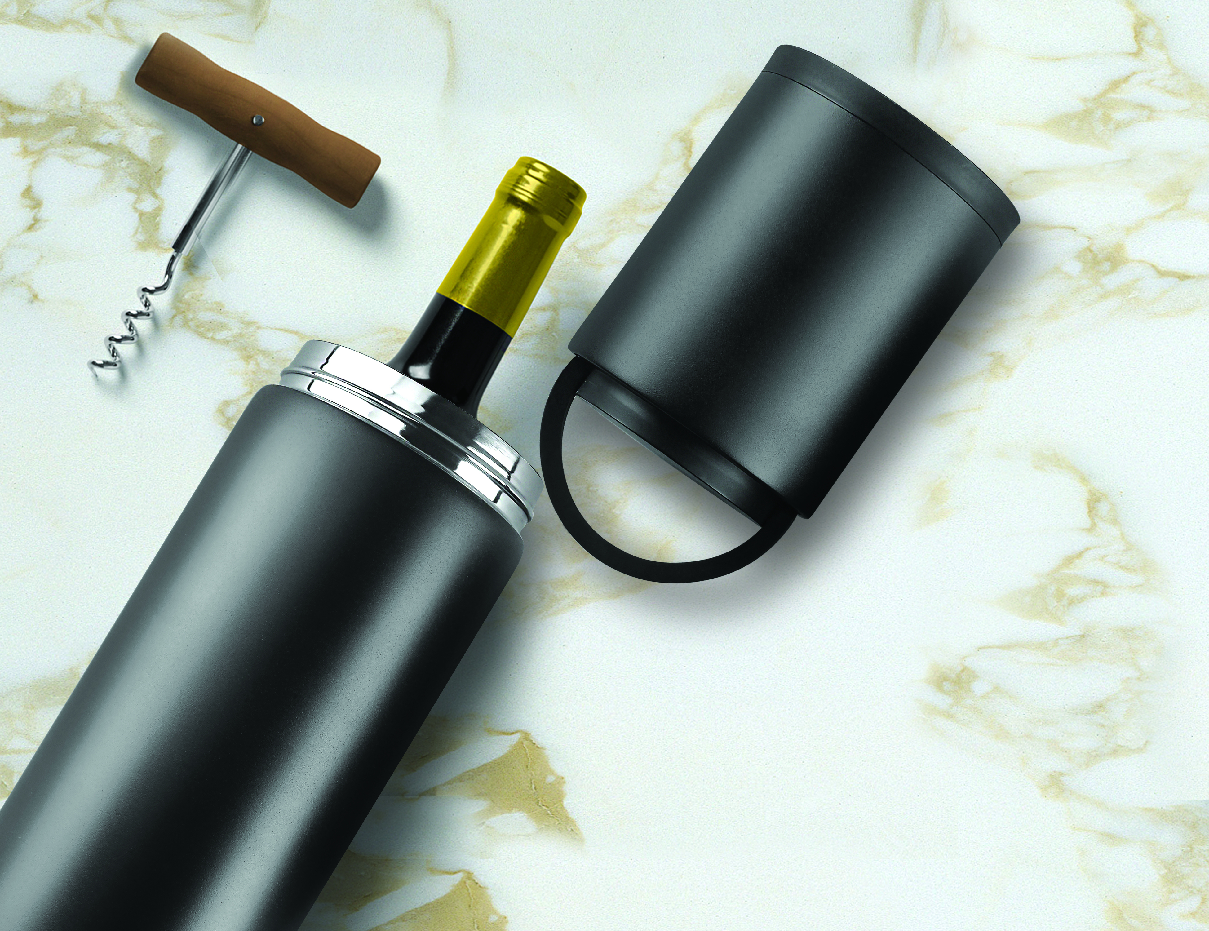 Asobu Vin Blanc Portable Wine Chiller 9