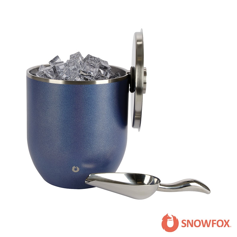 Snowfox® 3L Double Wall Stainless Steel, Vacuum Insulated Ice Bucket 27
