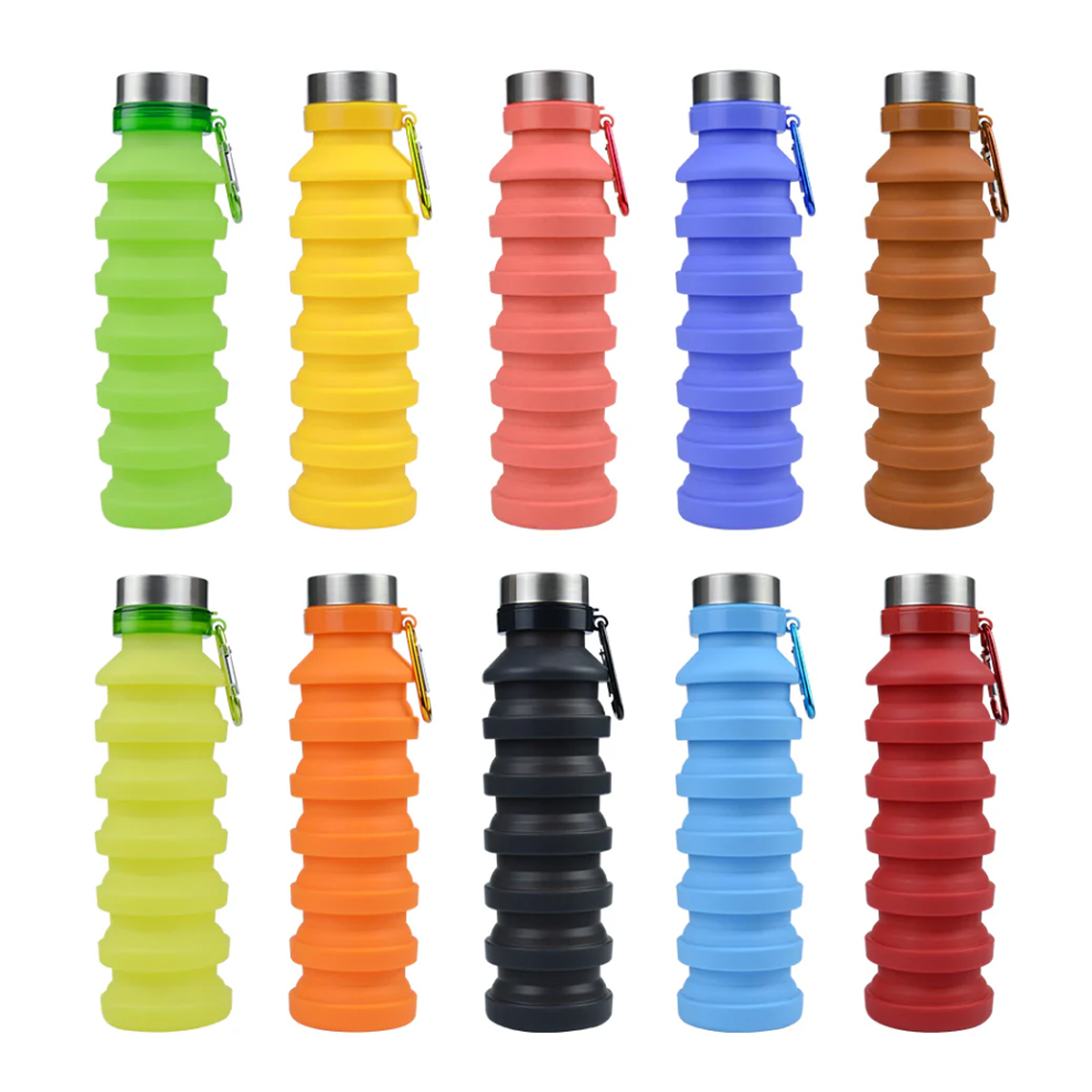 17oz Collapsible Silicone Travel Bottle 3
