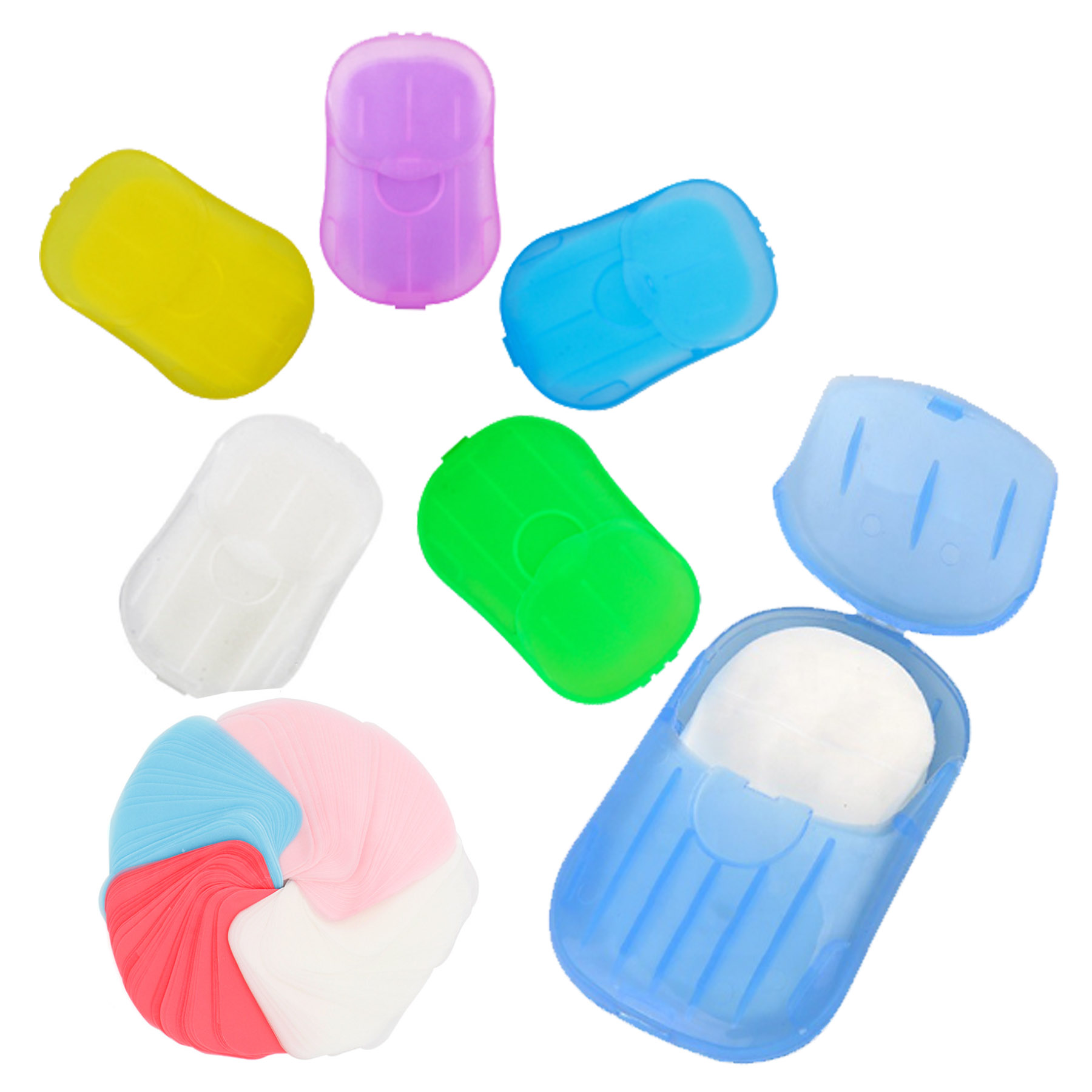 Portable Disposable Soap Paper 1
