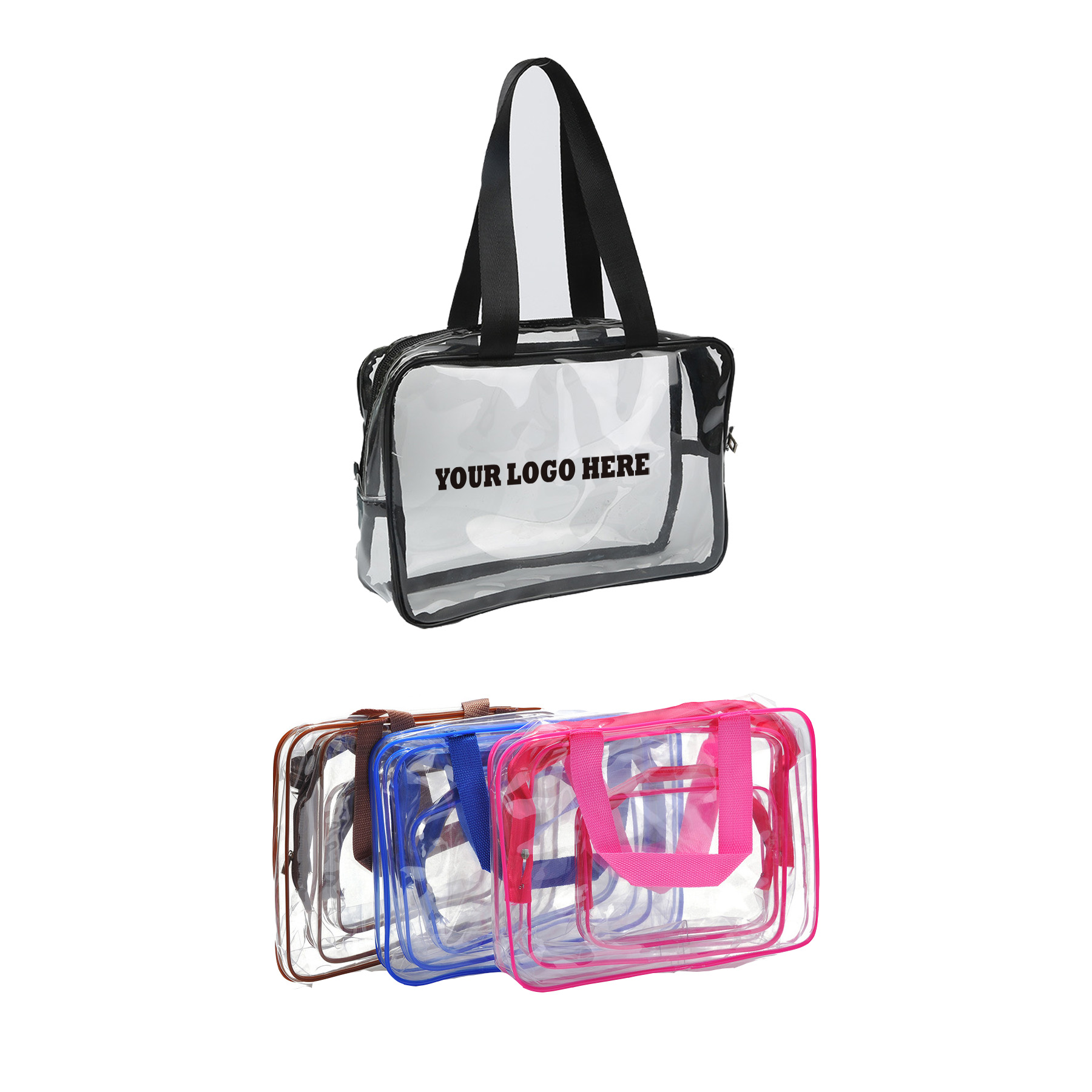 Transparent PVC Cosmetic Bag 2