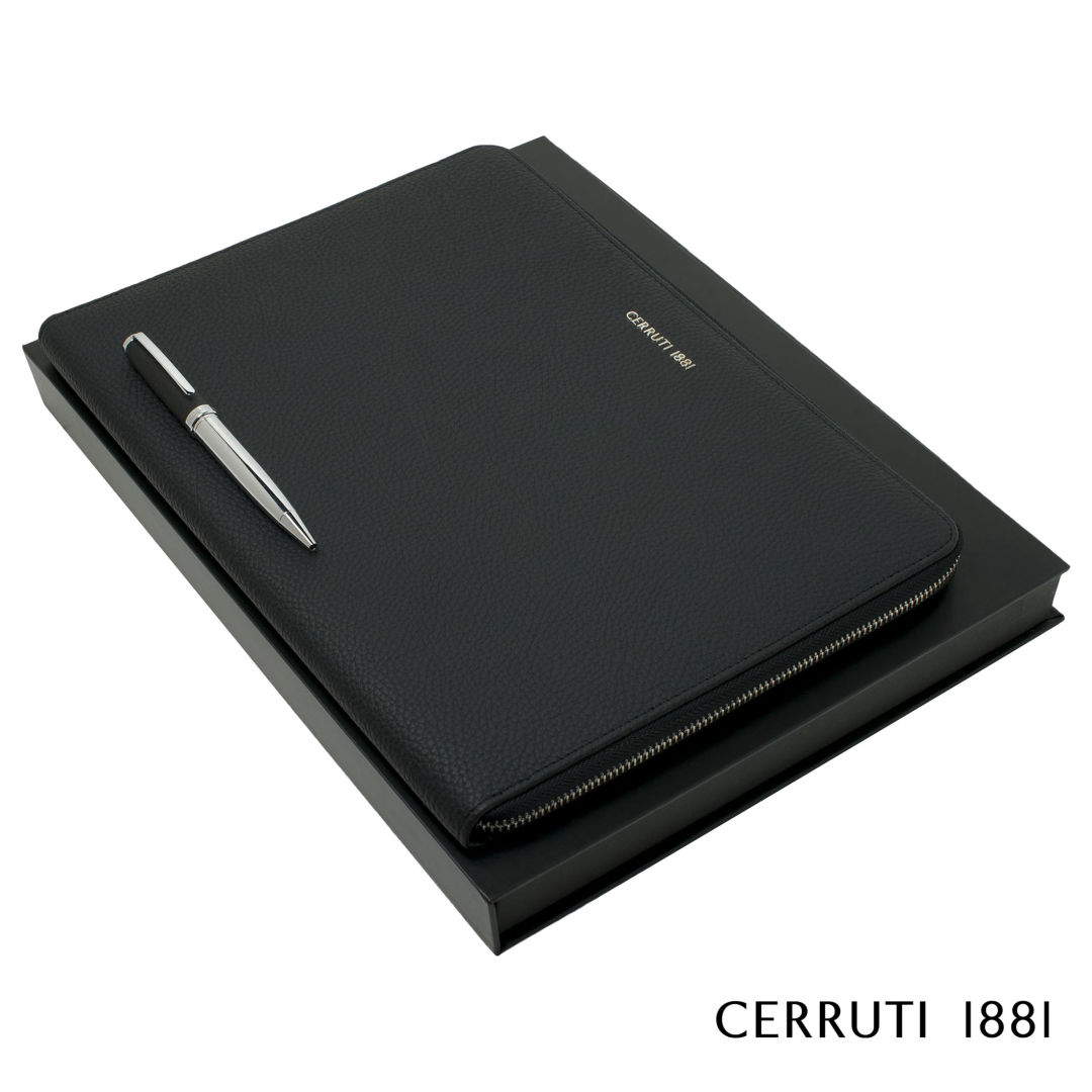Cerruti 1881® Hamilton Pen & A4 Conference Folder Set 2