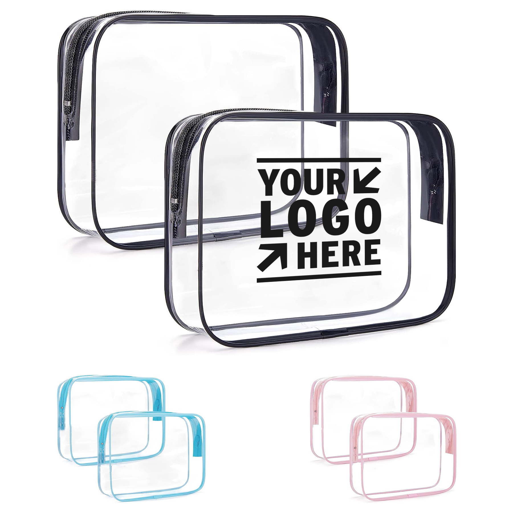 Clear Toiletry Bag 2