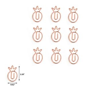 Pineapple Shaped Paper Clips in Tin Box 7