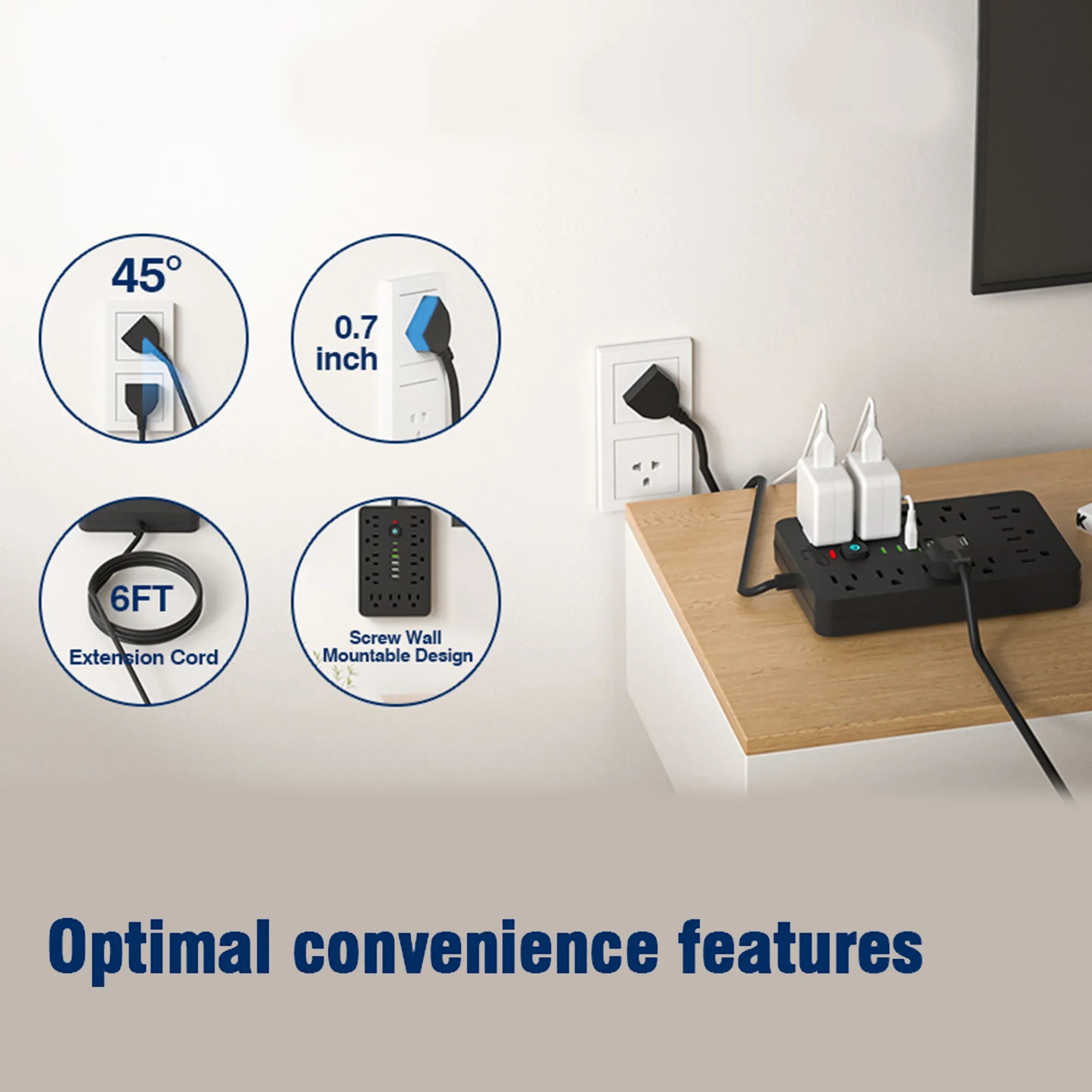 17-in-1 Fast Charge Power Strip 7