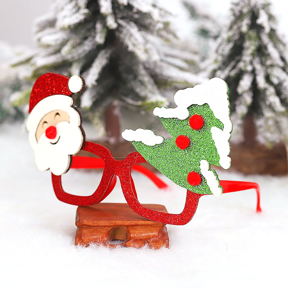 ChristmasDecorative Glasses 11