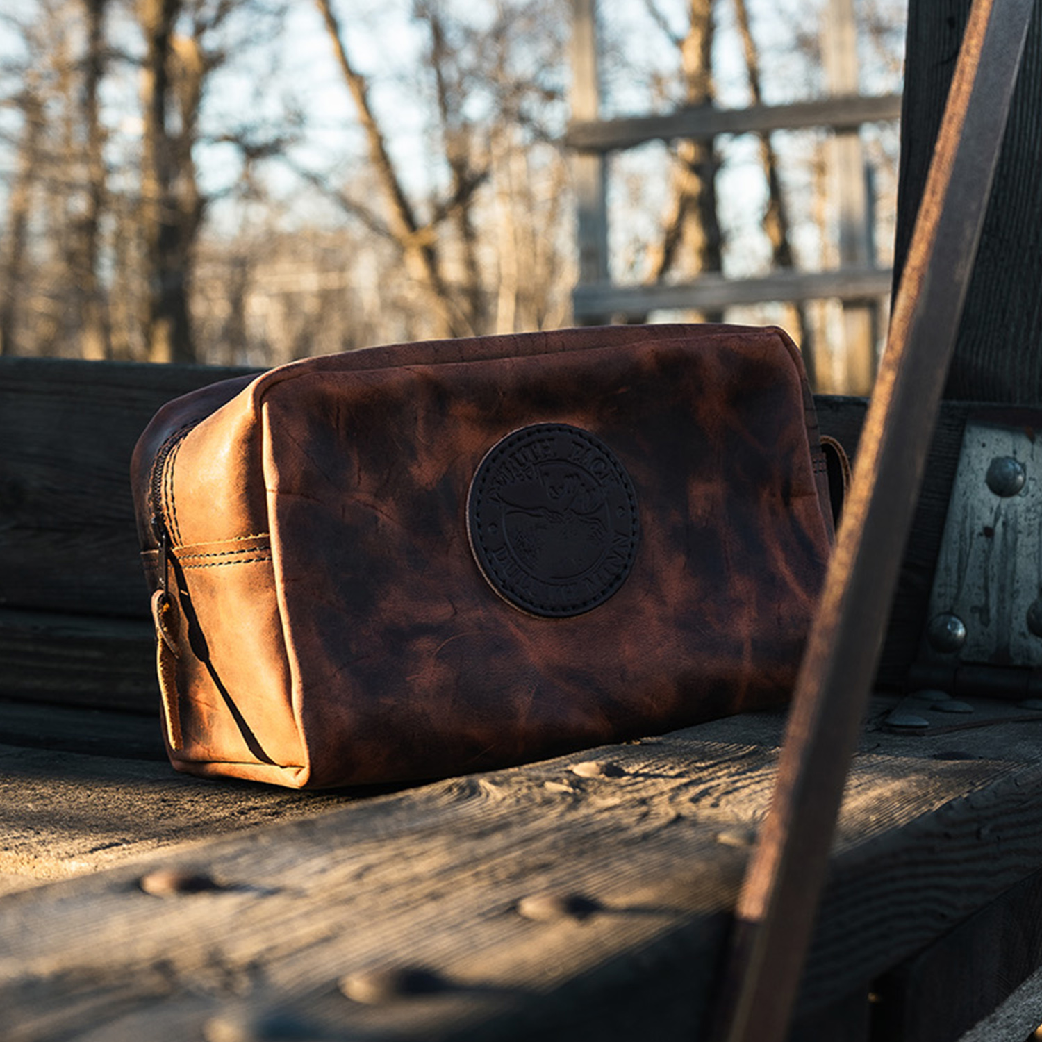DULUTH PACK™ Bison Heritage Leather Kit Bag 5