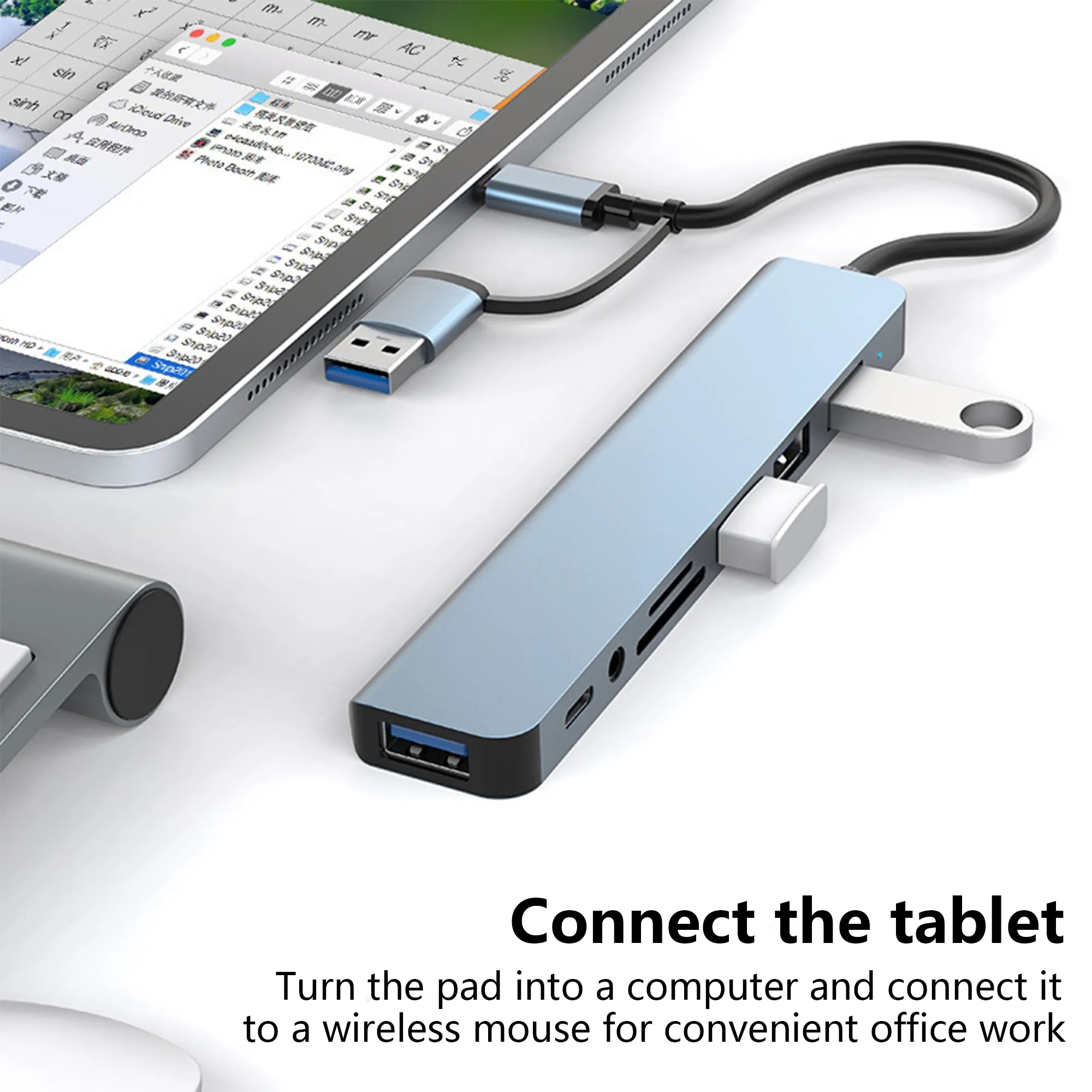 8 In 1 USB-C Hub Adapter 8