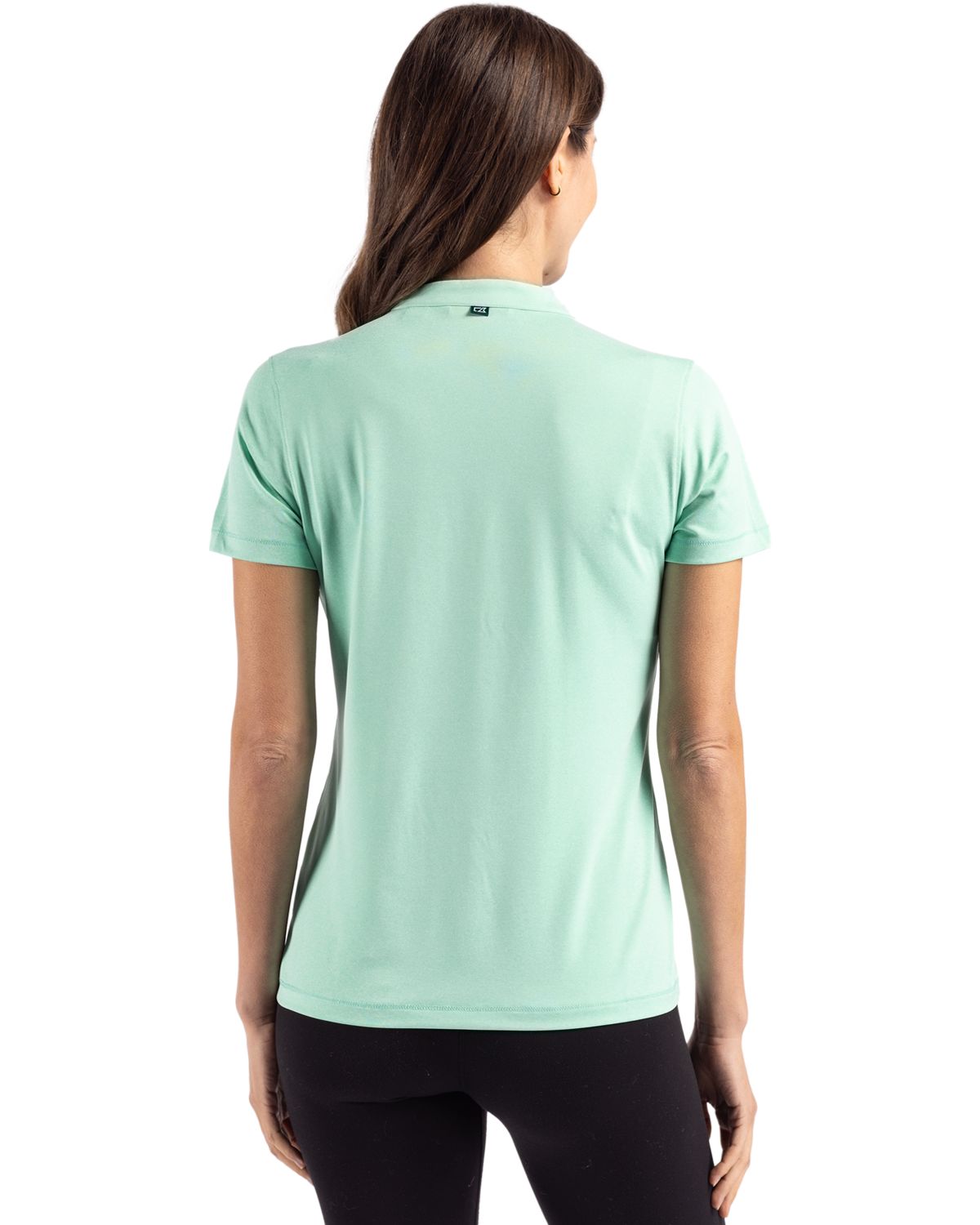 Cutter & Buck Forge Recycled Four-Way Stretch Heathered Womens Blade Top 22
