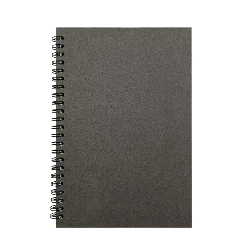 A5 Kraft Cover Spiral Lined Notebook 1