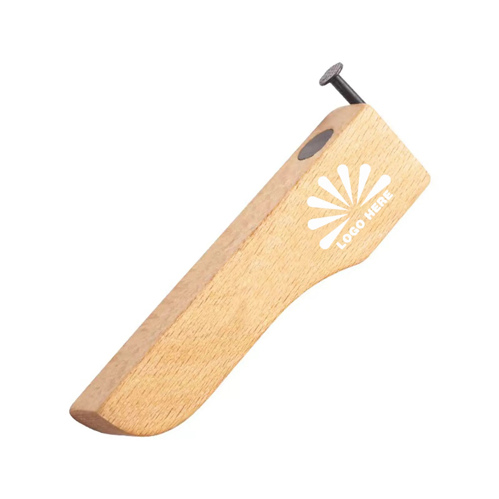 Creative Solid Wood Nail Bottle Opener Can Be Customized 3