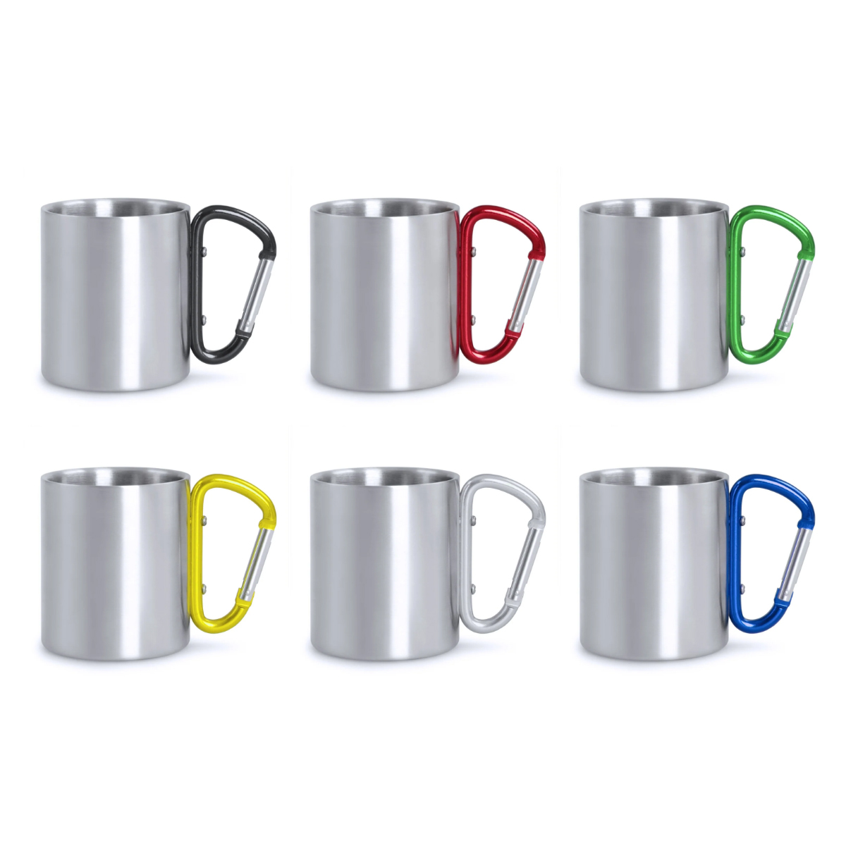 13Oz. Stainless Steel Mug with Carabiner Handle 2