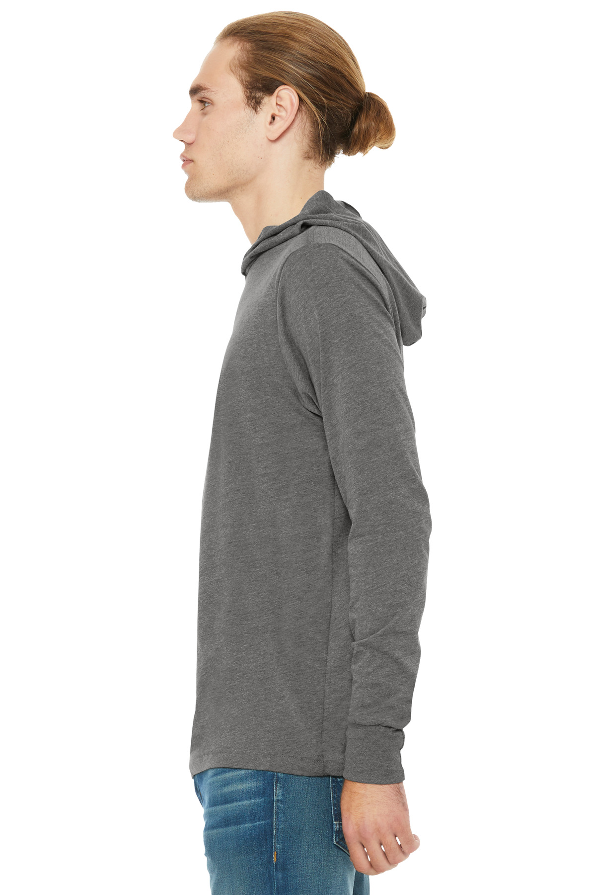 BELLA+CANVAS Unisex Jersey Long Sleeve Hoodie. BC3512 8