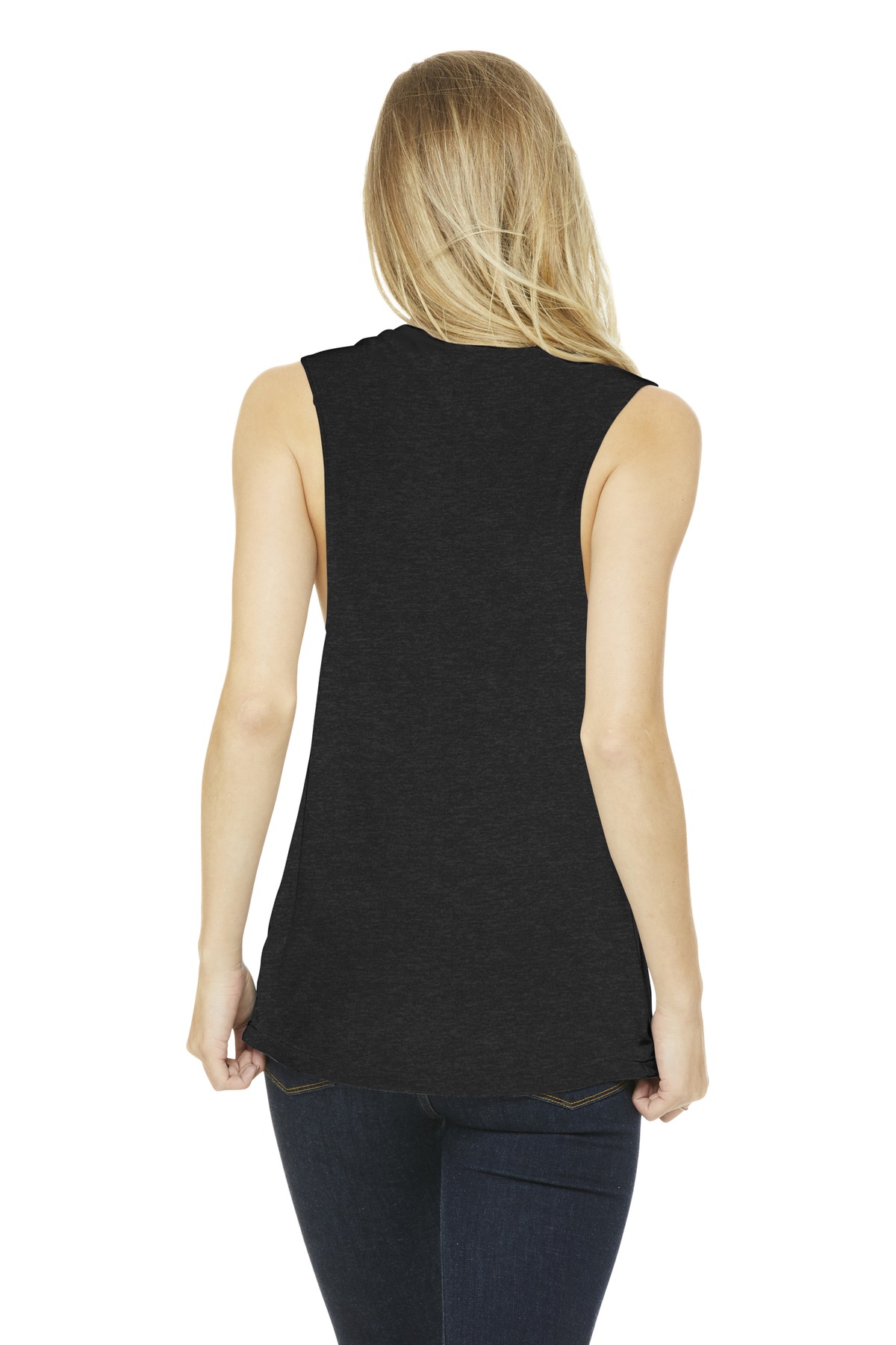 BELLA+CANVAS Women's Flowy Scoop Muscle Tank. BC8803 223