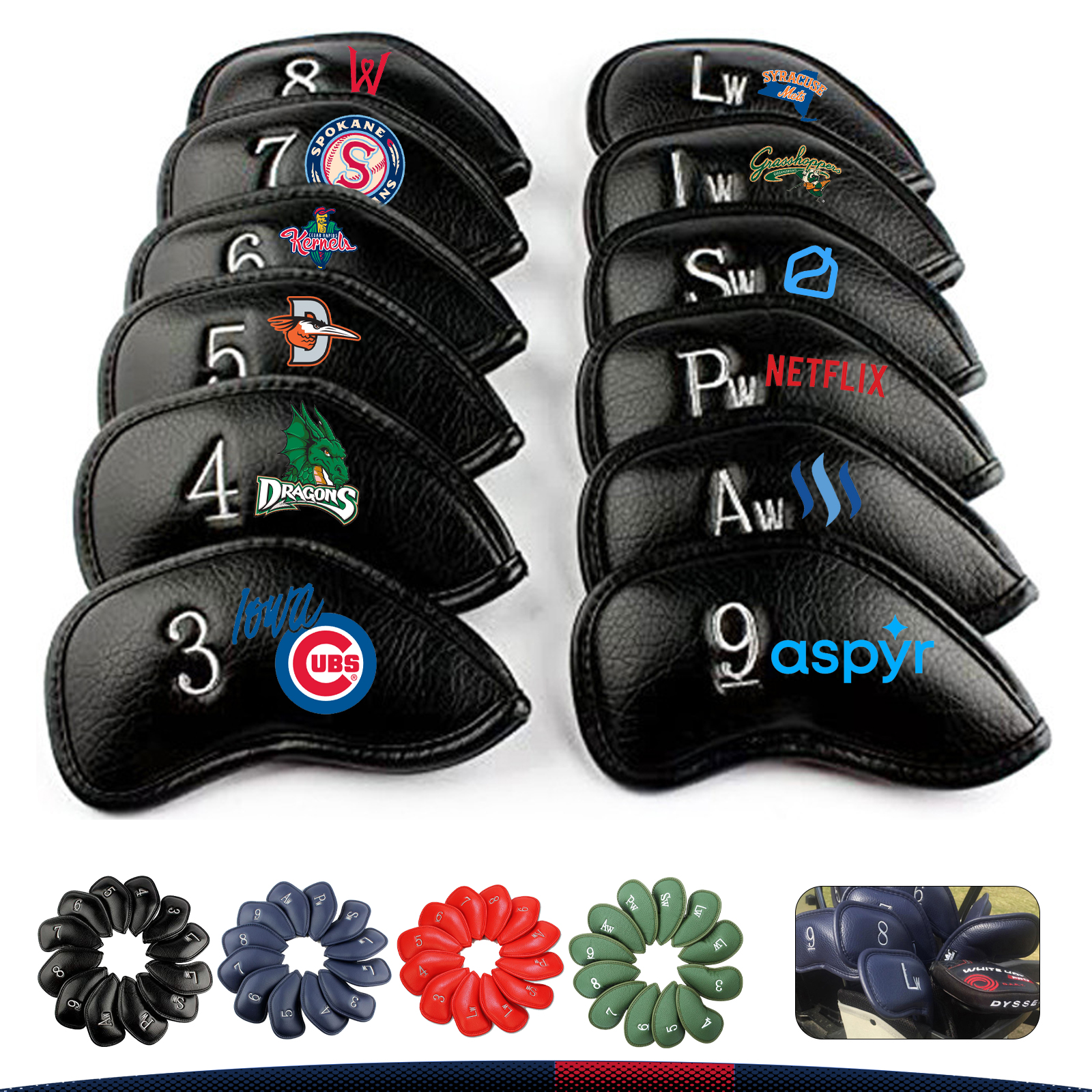 Nob Golf Club Cover Set 5