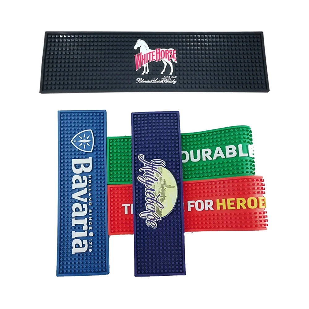 Bar Mat With Custom Logo-20"x 3.5"*1/2" 1