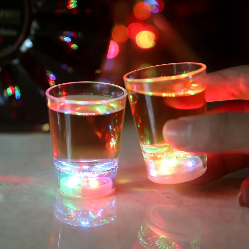 Plastic Led Flash Light Up Drinking Glasses 2