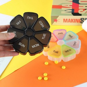 Push Pull Pill Case With 2 Compartments 5