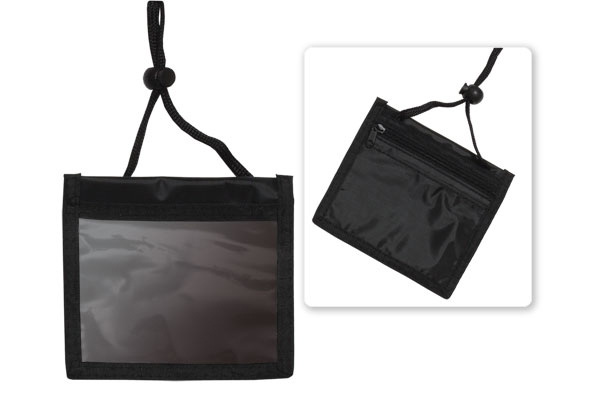 5.00" W x 4.25" H - 3-Pocket Credential Wallet (Blank) 1