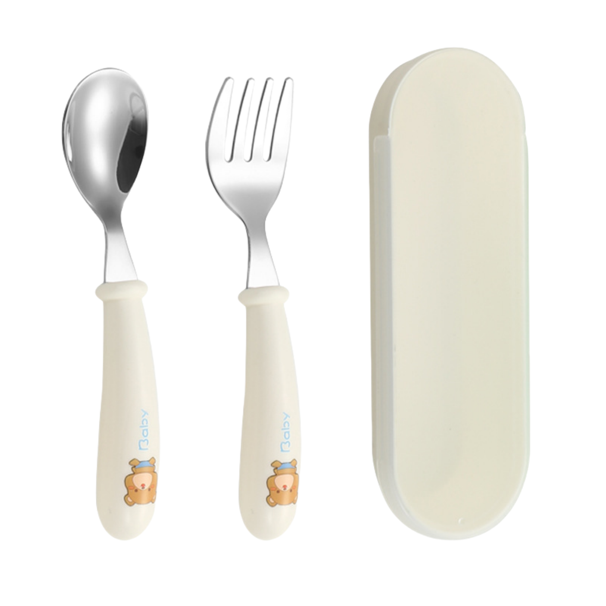 Stainless Steel Children's Cutlery Set 2