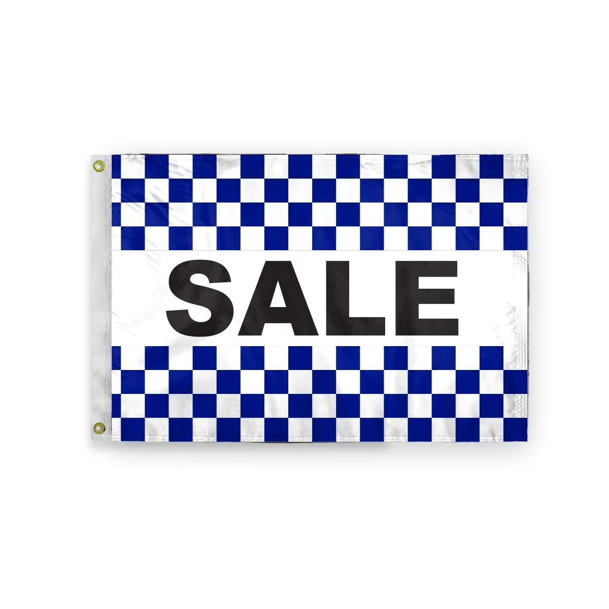 Checkered Message Flag - 4' x 6' 4