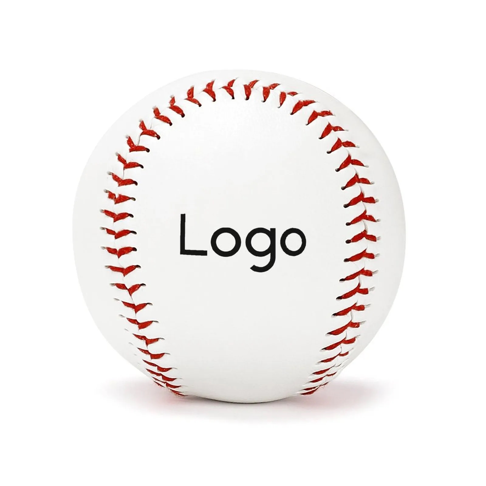 Leather Baseball with Logo 9