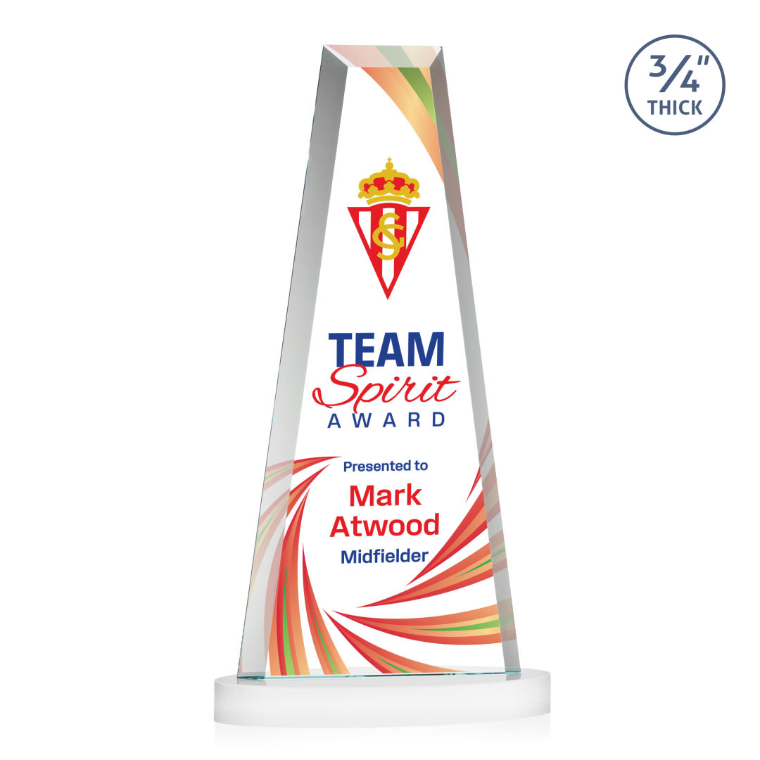 Imperial VividPrint™ Award on Alberton Base - White 3