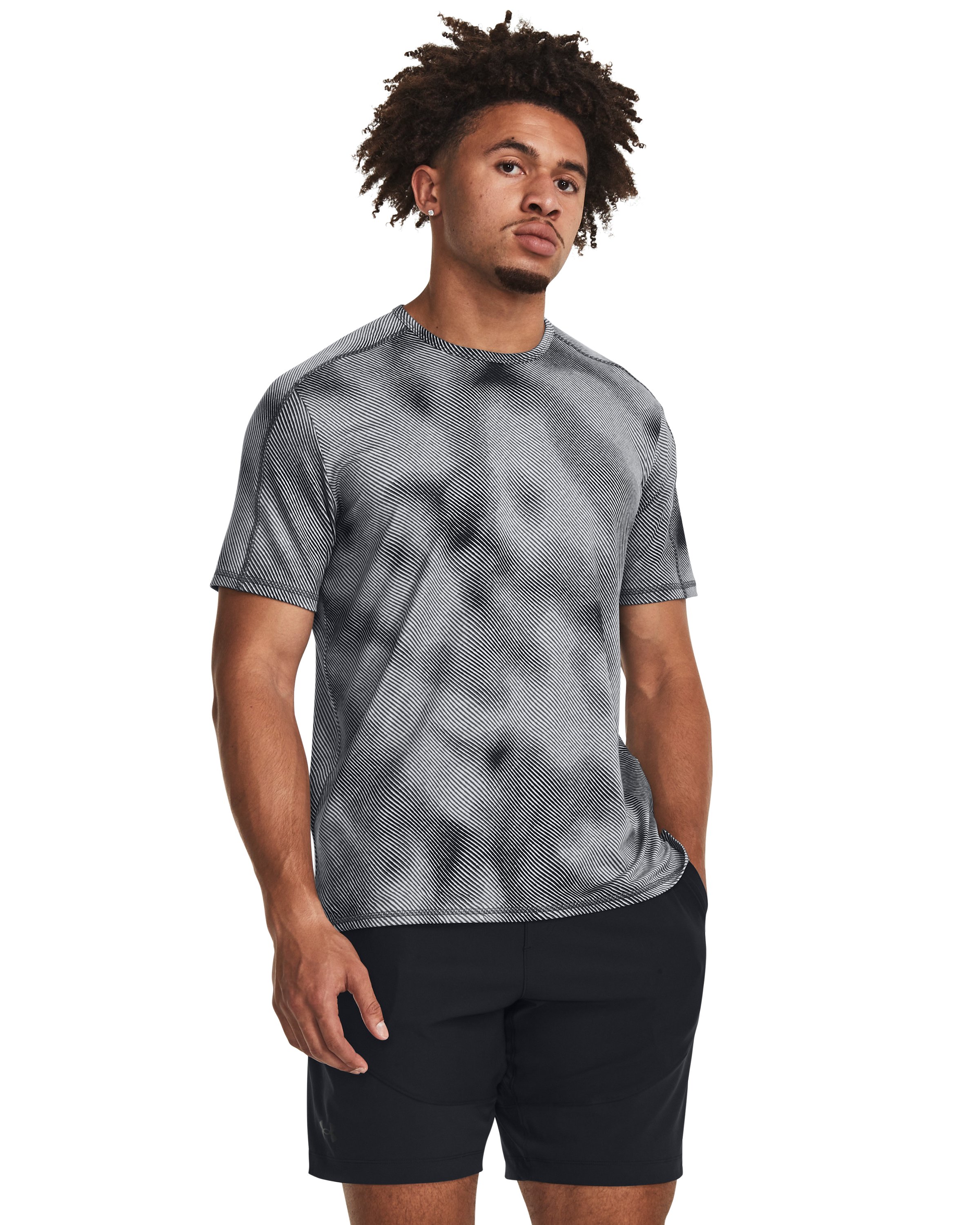 Men's UA Meridian Printed Short Sleeve  3