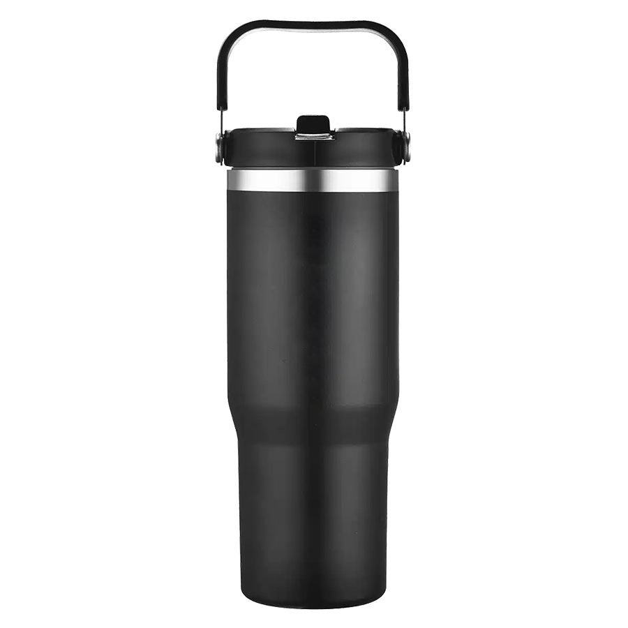 EcoSip 30OZ insulated Tumbler With Integrated Swivel Handle 28