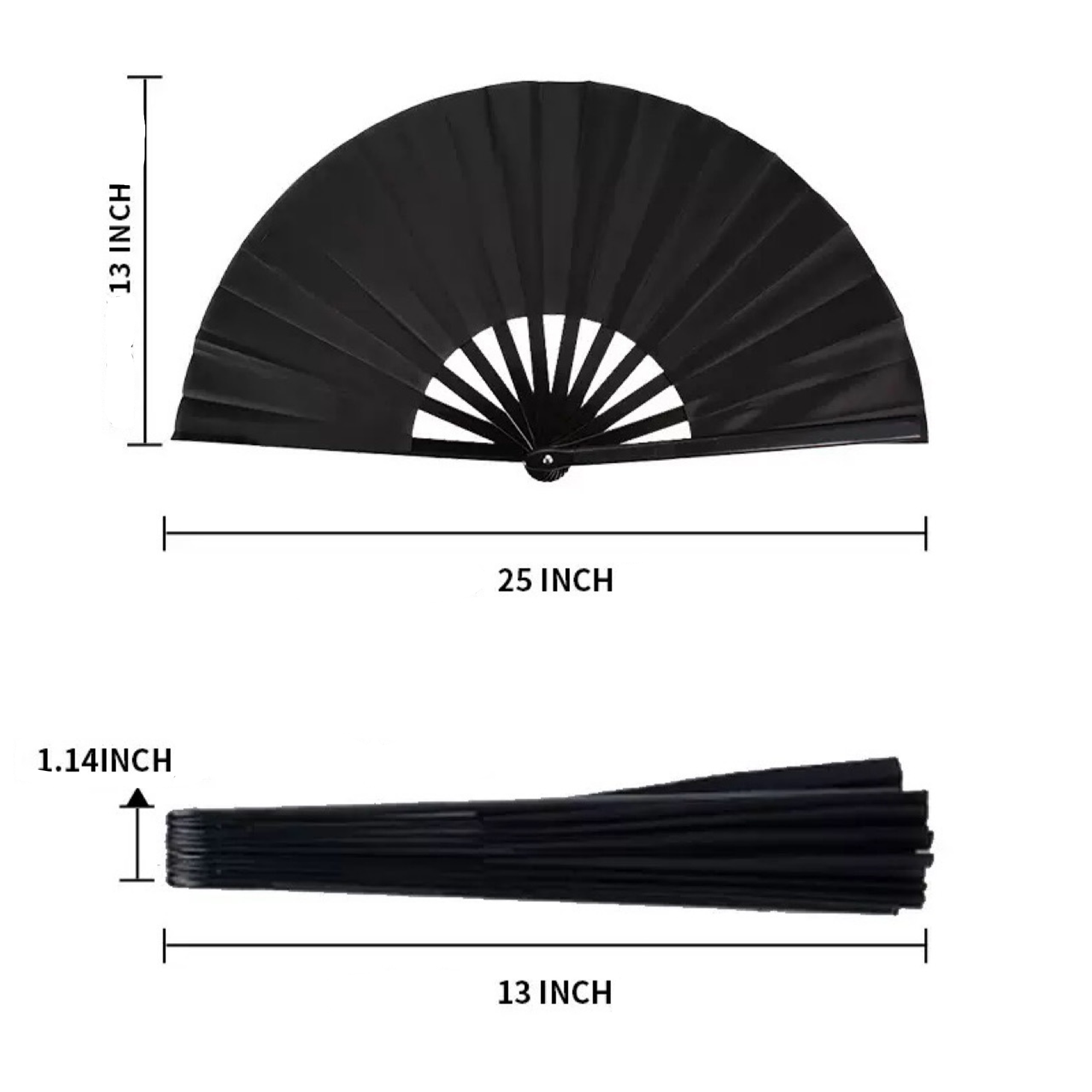 Full Color Kung Fu Fan MOQ50 3