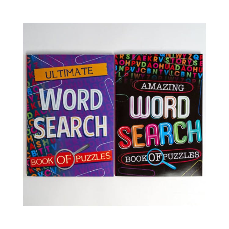 Word Find Books - 2 Assorted Large Print Two Titles 2