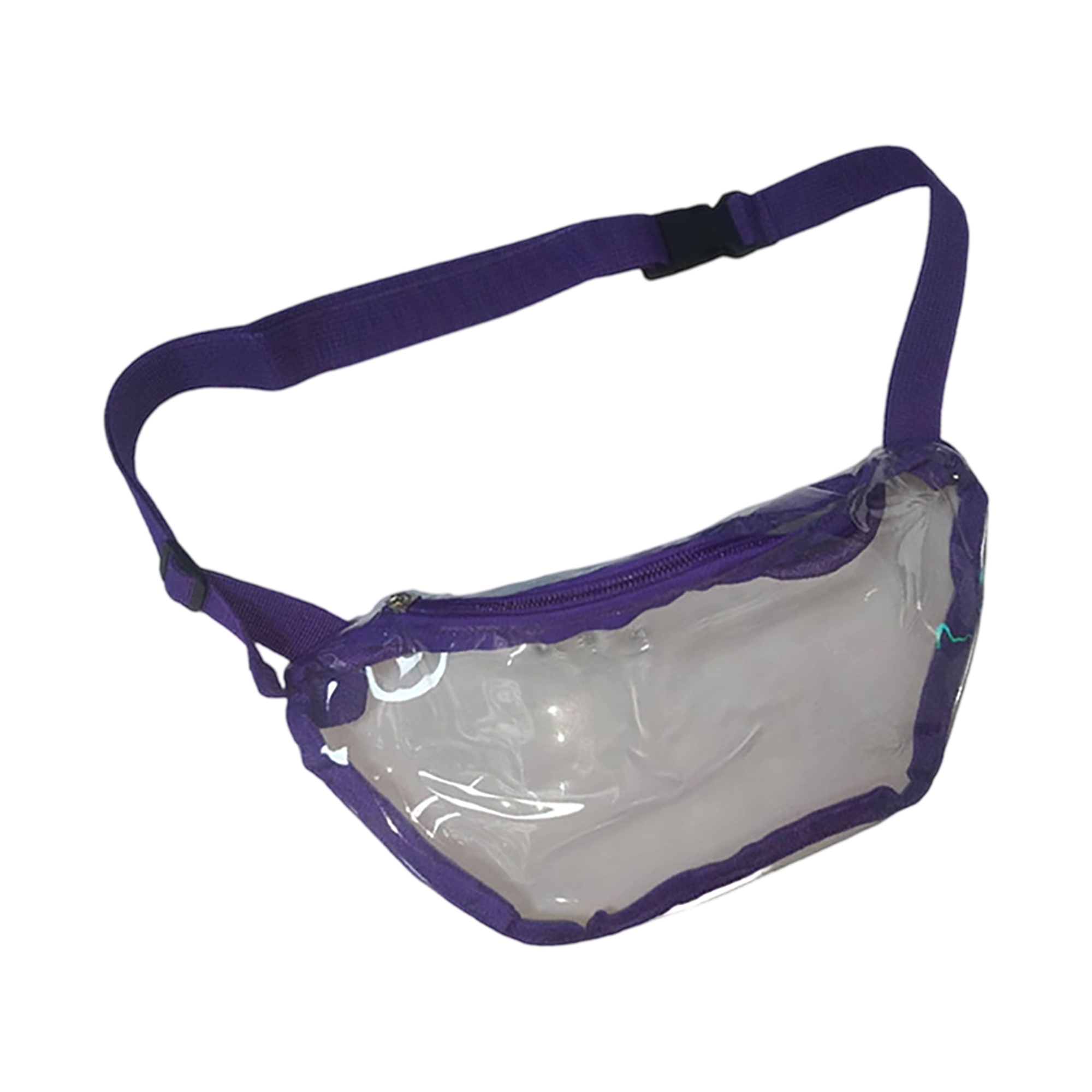 Transparent PVC Waist Pack Stadium Compliant 12" 7
