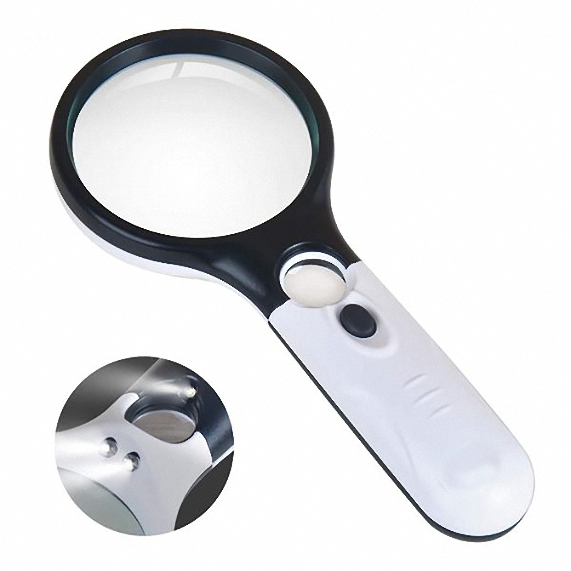 LED Light Handheld Acrylic Magnifier 2