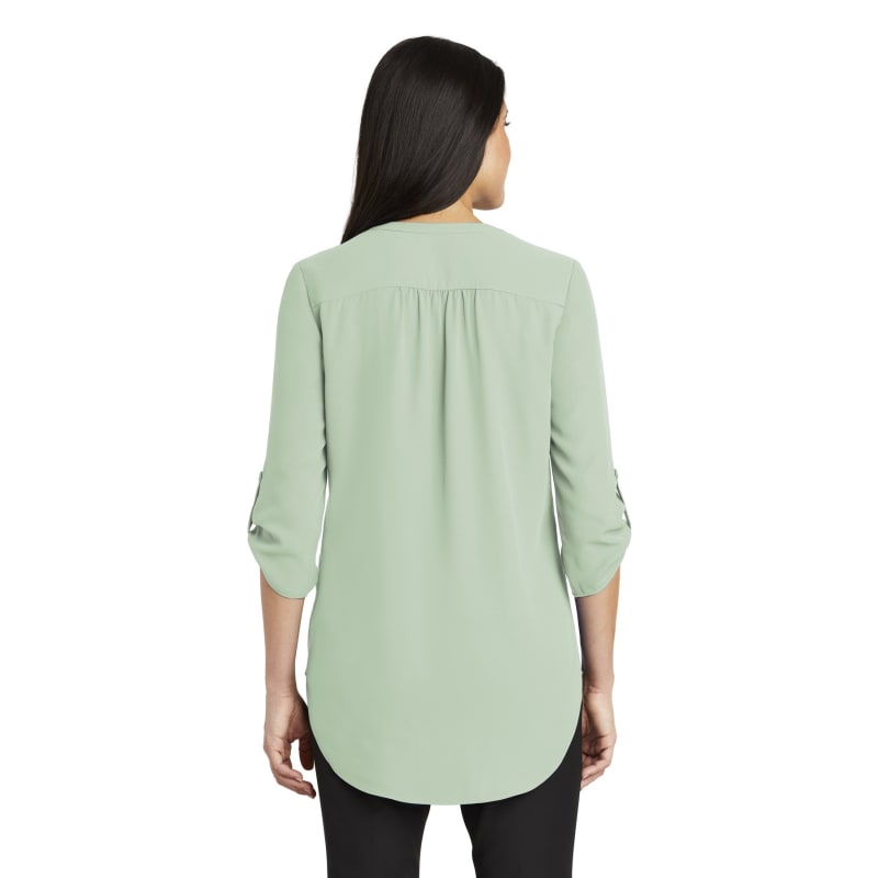 Port Authority Ladies 3/4-Sleeve Tunic Blouse. 17