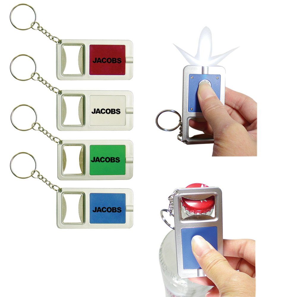 Bottle Opener W/ LED Light (Key Chain, Keychain, Key chains) - Close out 8