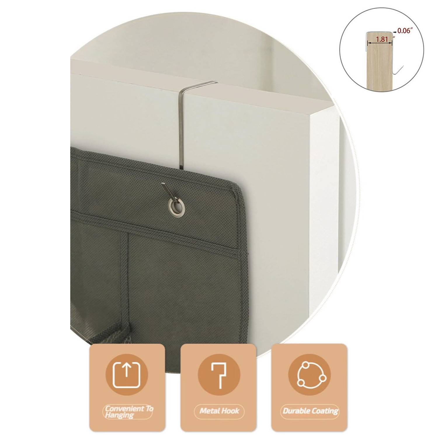 Over The Door Hanging Shoe Organizer 4