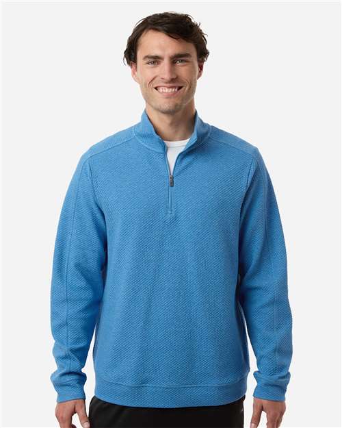 Men's Spirit Textured Quarter-Zip Pullover - NE725 20
