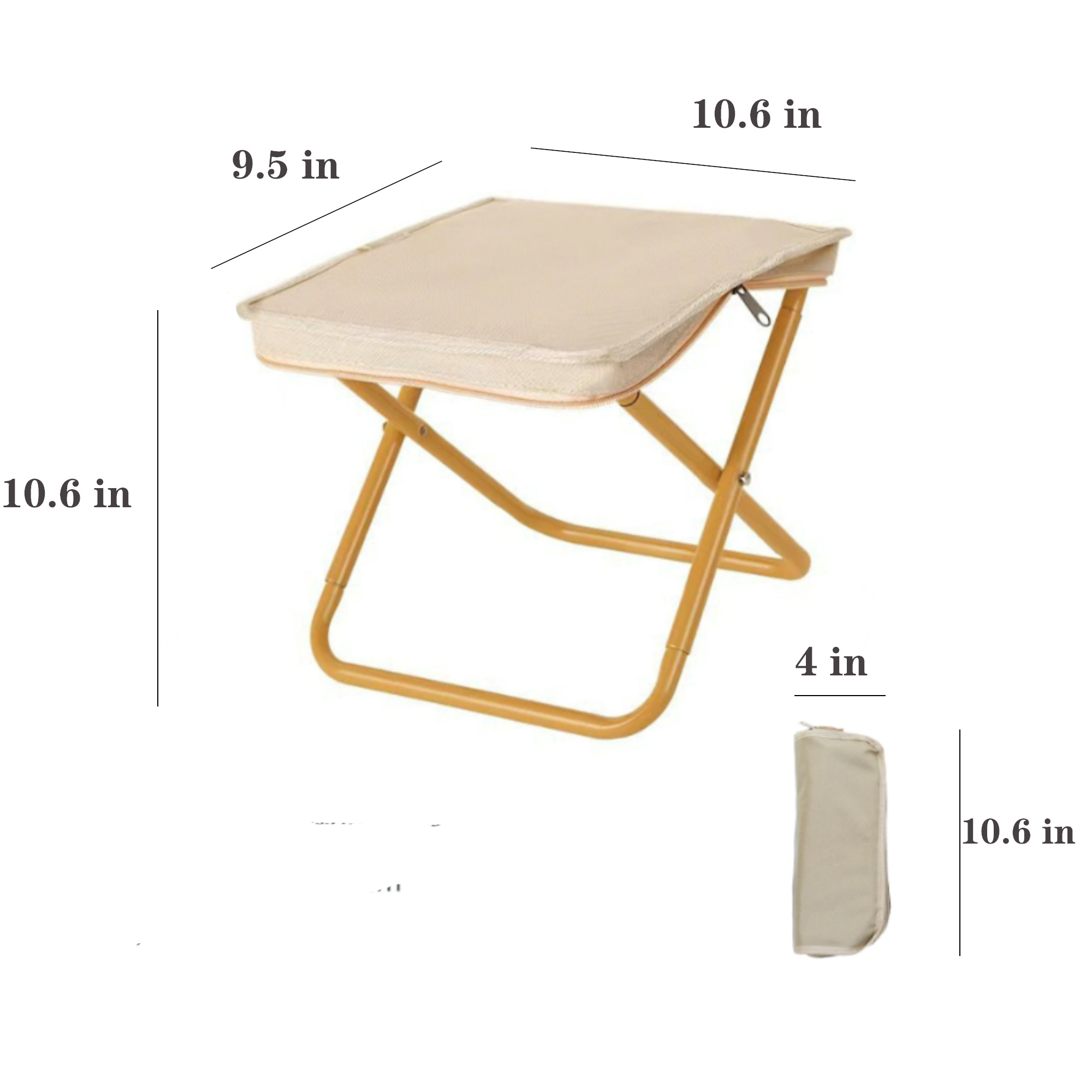 Foldable Portable Stool Pouch 2