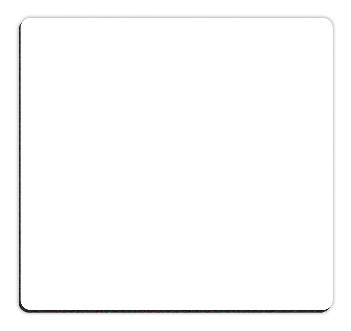 Good Value™ 1/8" Firm Surface Mouse Pad (7-1/2" x 8")